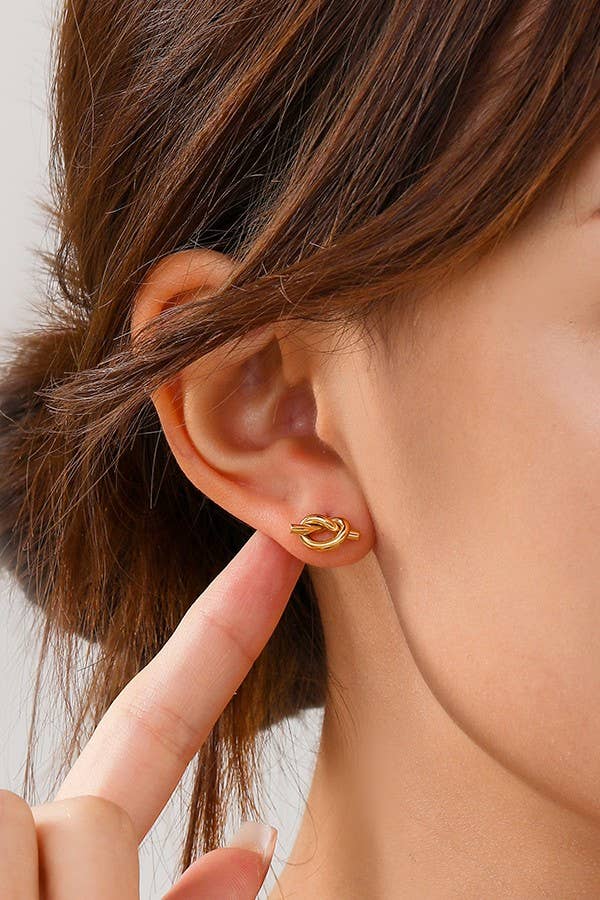 JOSSLYN by wall to wall - 18K STAINLESS STEEL WATERPROOF TARNISH FREE KNOT | 40E305