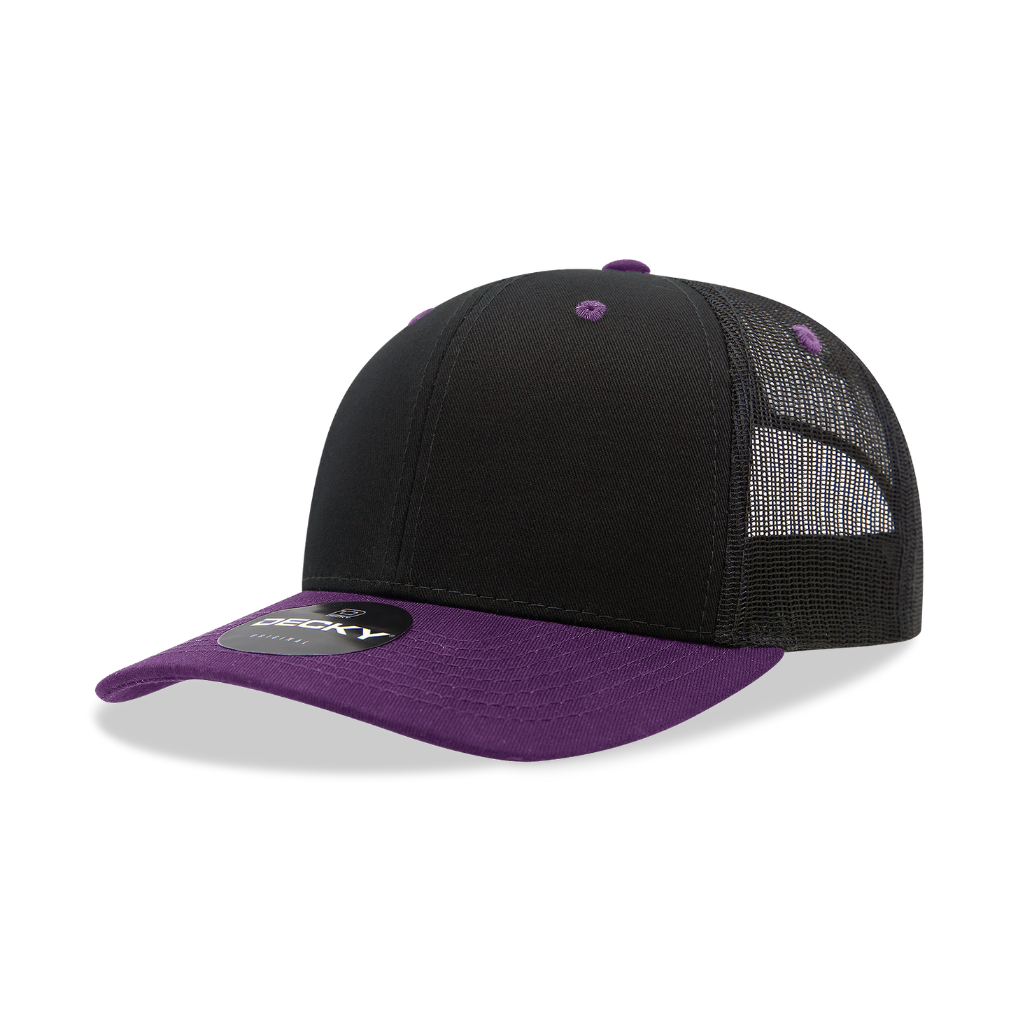 The Park Wholesale - Decky 6021 Classic Trucker Hat, Mid Pro Trucker, 6 Panel Cap