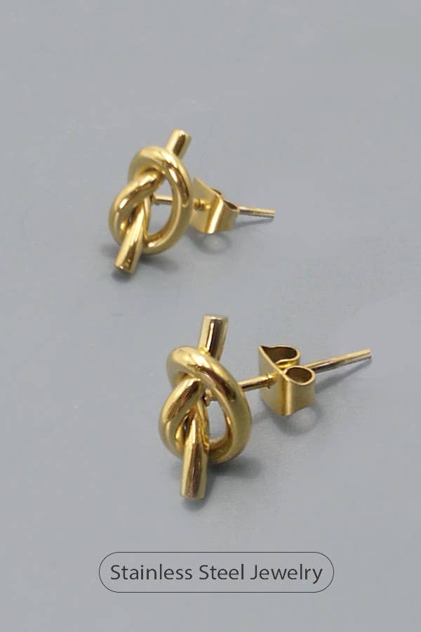 JOSSLYN by wall to wall - 18K STAINLESS STEEL WATERPROOF TARNISH FREE KNOT | 40E305