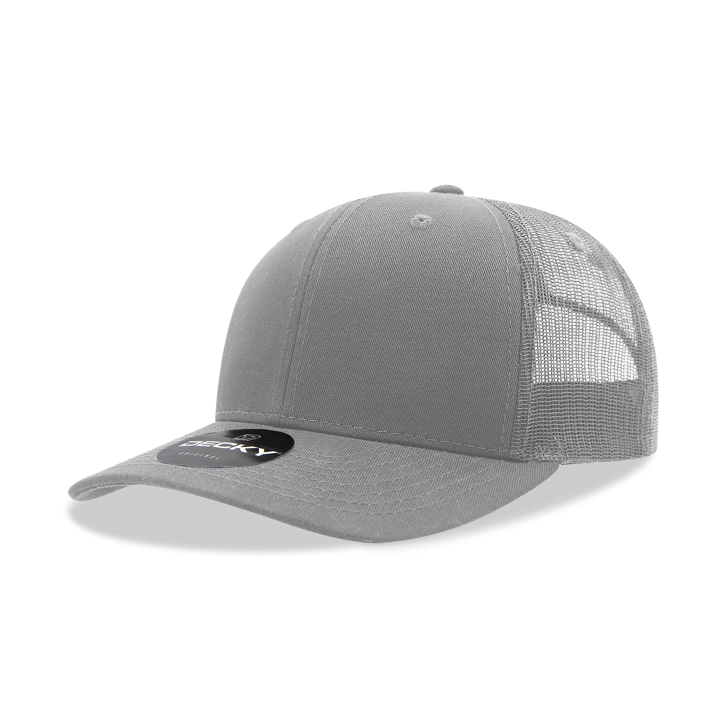 The Park Wholesale - Decky 6021 Classic Trucker Hat, Mid Pro Trucker, 6 Panel Cap