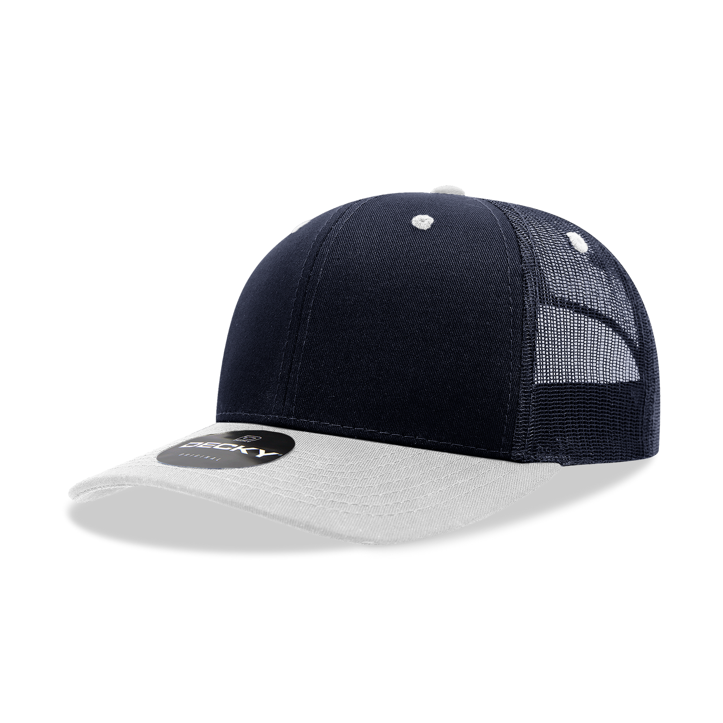 The Park Wholesale - Decky 6021 Classic Trucker Hat, Mid Pro Trucker, 6 Panel Cap