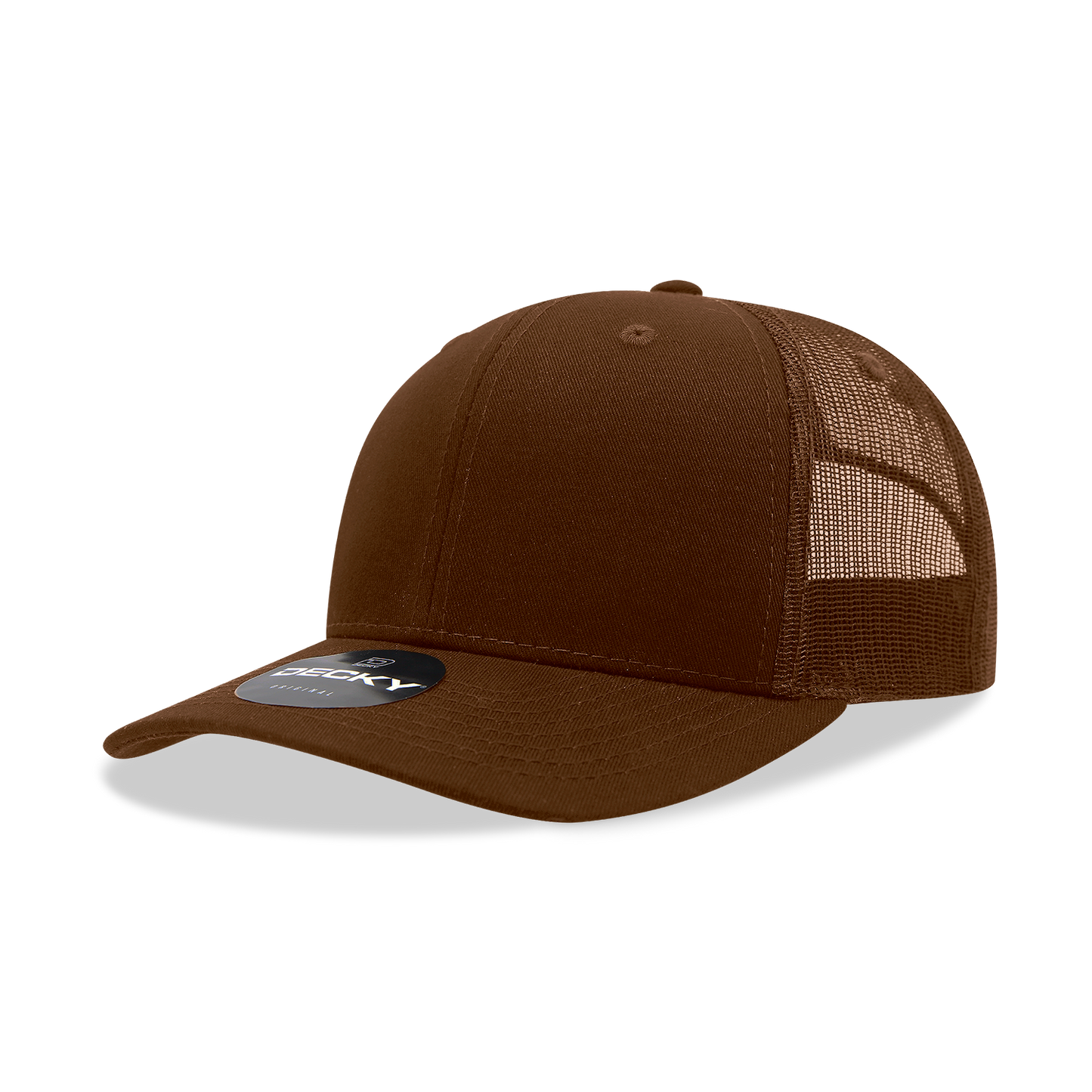 The Park Wholesale - Decky 6021 Classic Trucker Hat, Mid Pro Trucker, 6 Panel Cap