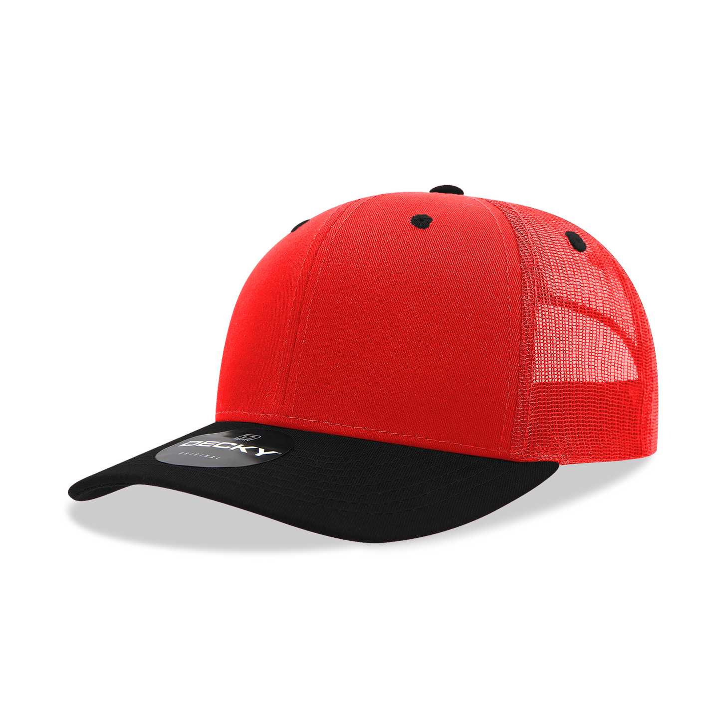 The Park Wholesale - Decky 6021 Classic Trucker Hat, Mid Pro Trucker, 6 Panel Cap