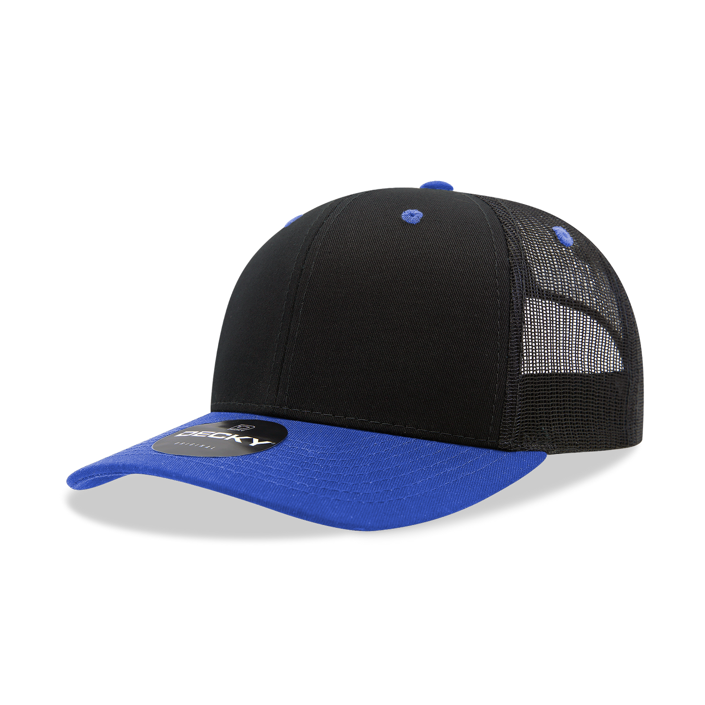 The Park Wholesale - Decky 6021 Classic Trucker Hat, Mid Pro Trucker, 6 Panel Cap