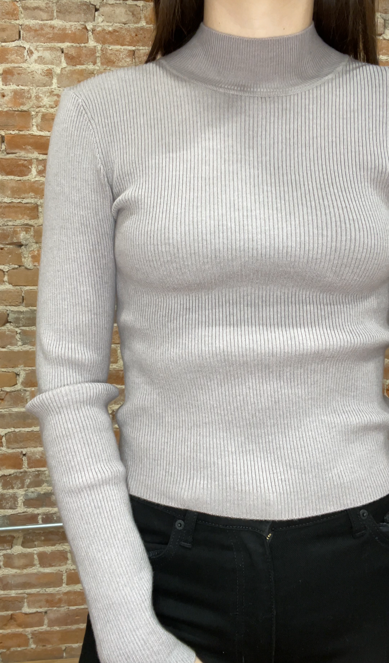 Misty Air Turtleneck
