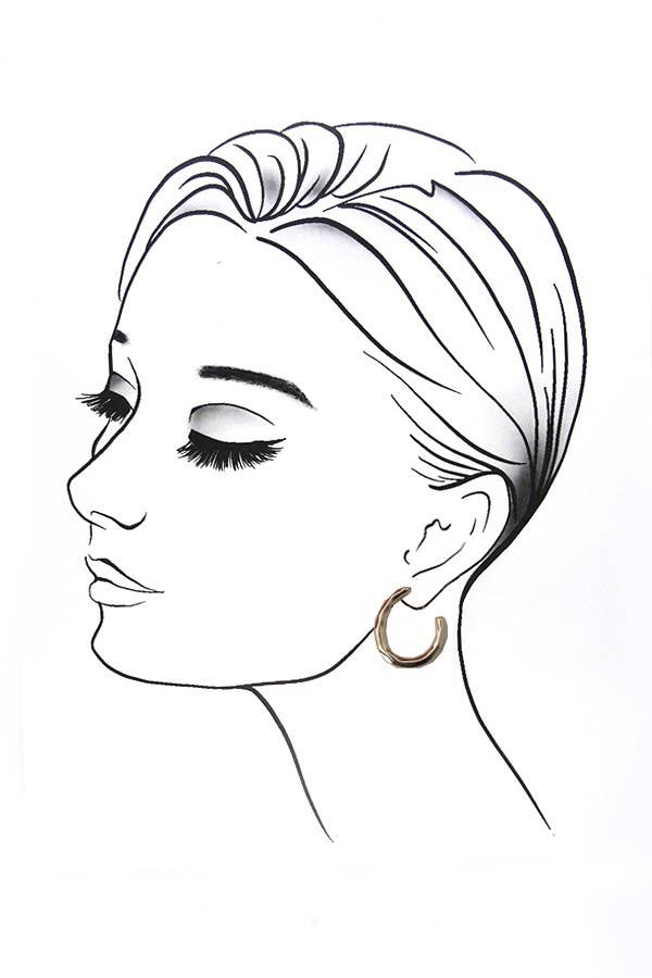 JOSSLYN by wall to wall - TRIO HOOP EARRING SET | 71E2208190
