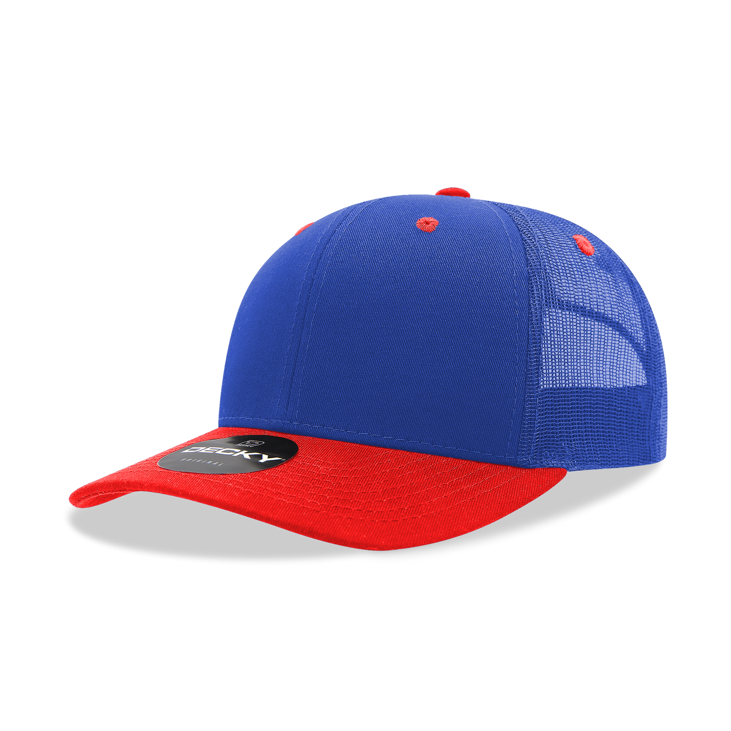 The Park Wholesale - Decky 6021 Classic Trucker Hat, Mid Pro Trucker, 6 Panel Cap