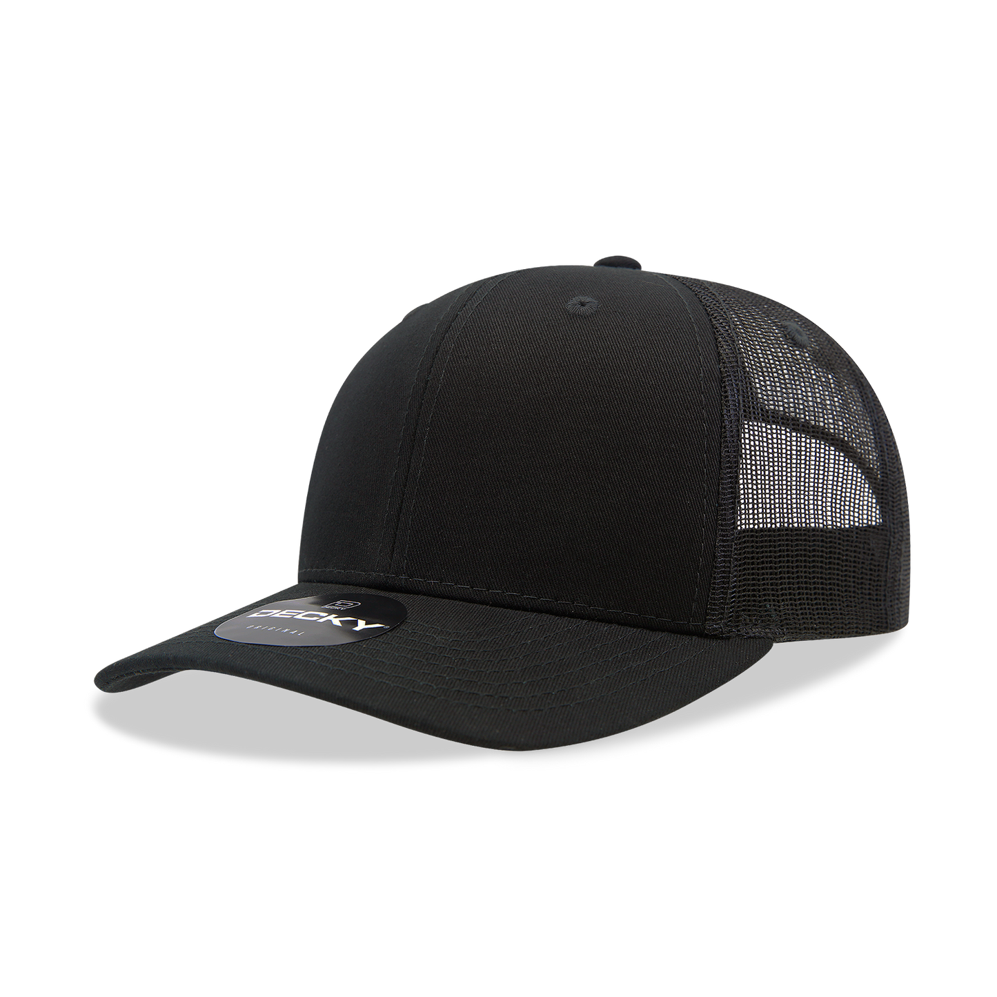The Park Wholesale - Decky 6021 Classic Trucker Hat, Mid Pro Trucker, 6 Panel Cap
