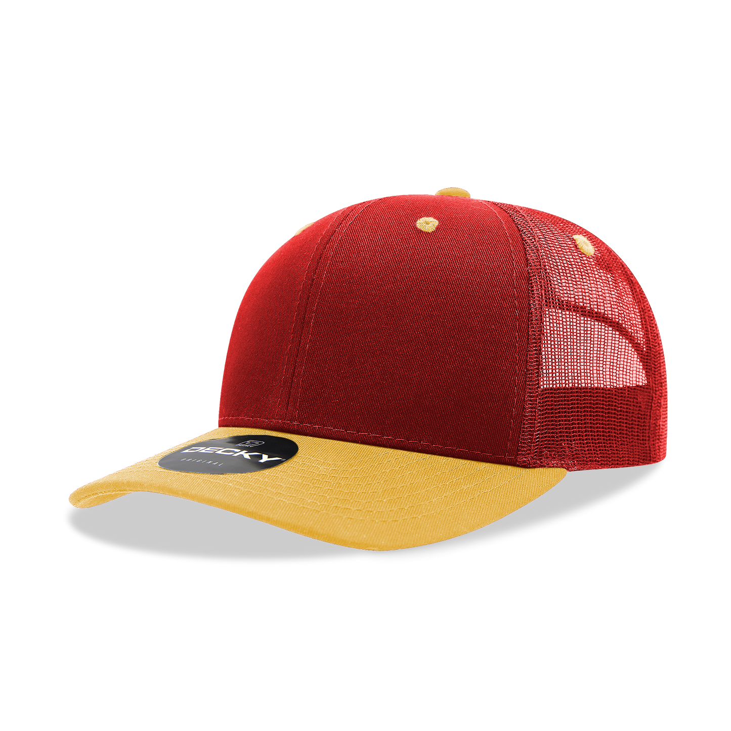 The Park Wholesale - Decky 6021 Classic Trucker Hat, Mid Pro Trucker, 6 Panel Cap
