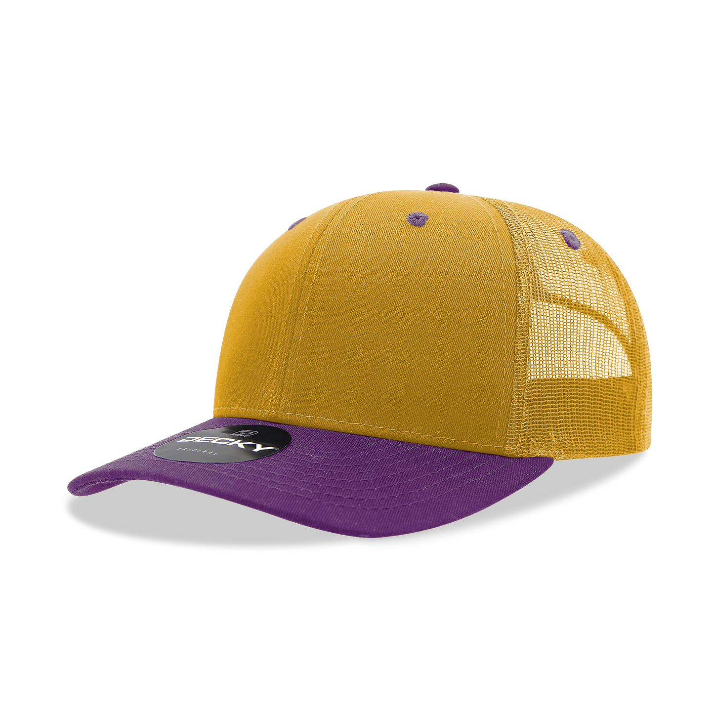 The Park Wholesale - Decky 6021 Classic Trucker Hat, Mid Pro Trucker, 6 Panel Cap
