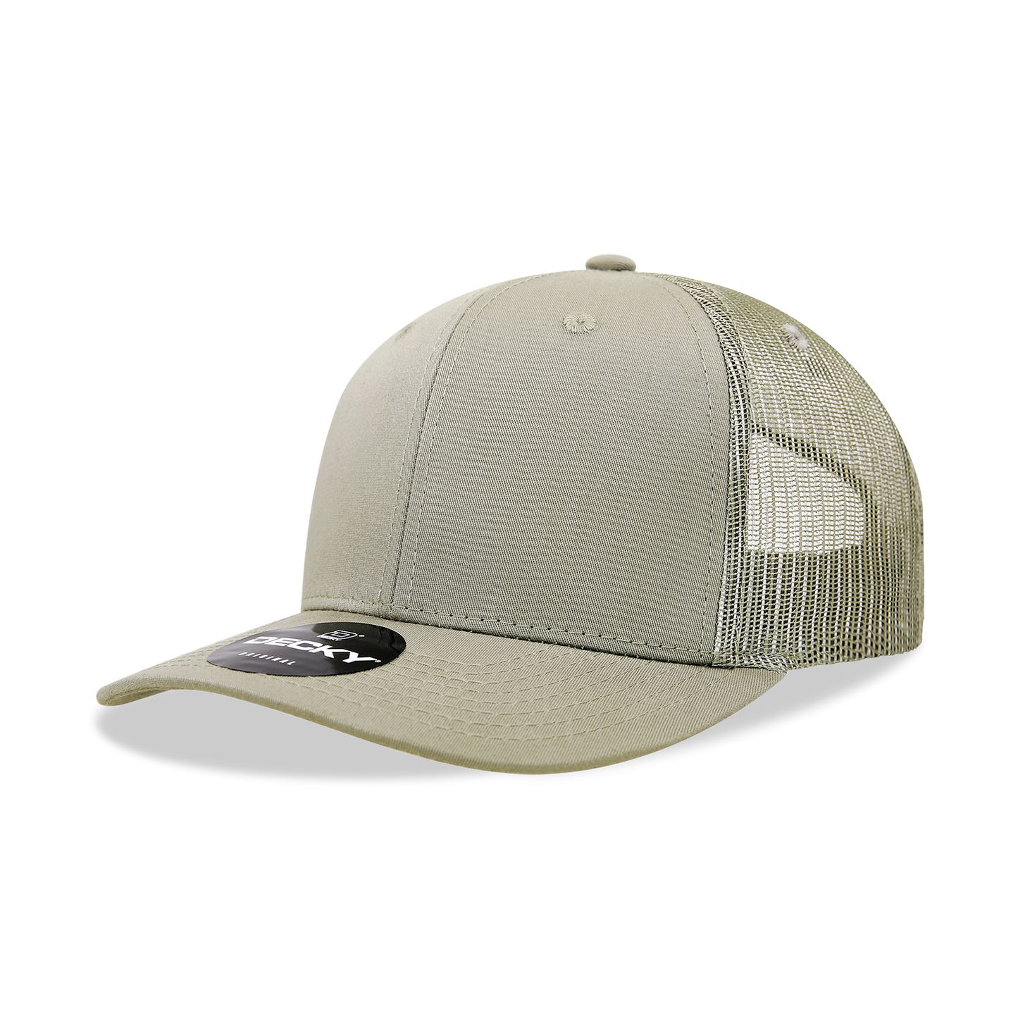 The Park Wholesale - Decky 6021 Classic Trucker Hat, Mid Pro Trucker, 6 Panel Cap