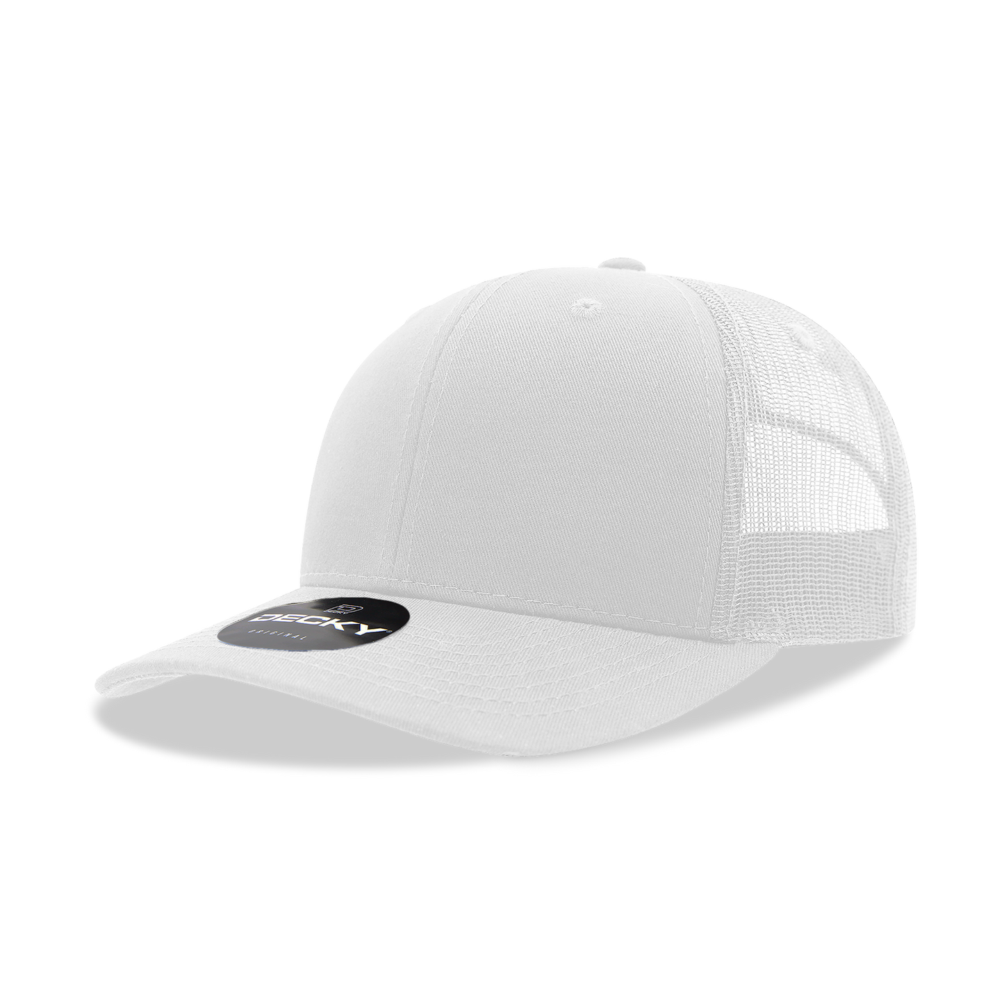 The Park Wholesale - Decky 6021 Classic Trucker Hat, Mid Pro Trucker, 6 Panel Cap