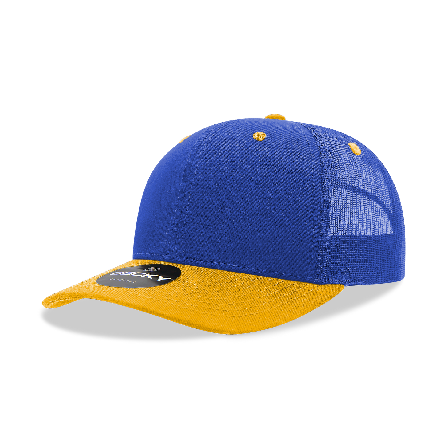The Park Wholesale - Decky 6021 Classic Trucker Hat, Mid Pro Trucker, 6 Panel Cap