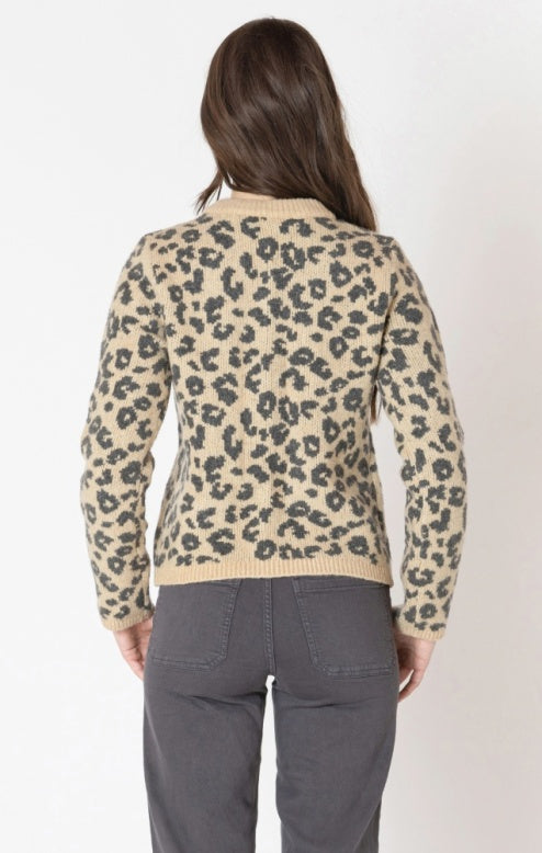 Leopard Cardi