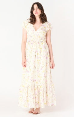 Yellow Floral Dress