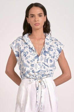 Blue Porcelain Top