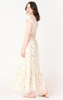 Yellow Floral Dress