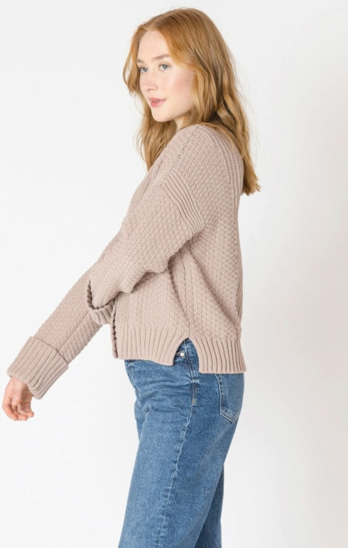 Warm Taupe Cardi