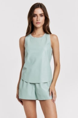 Carmela Tank-Aquamarine
