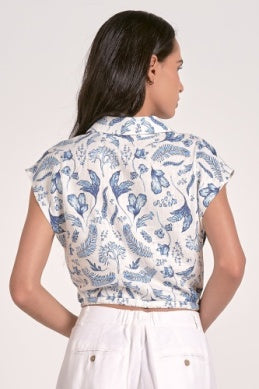Blue Porcelain Top