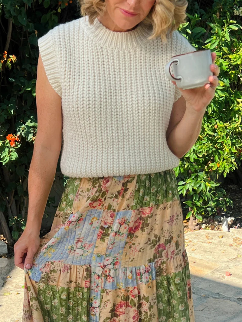 Chunky Handknit Tank