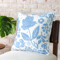 Blue Tulip Pillow