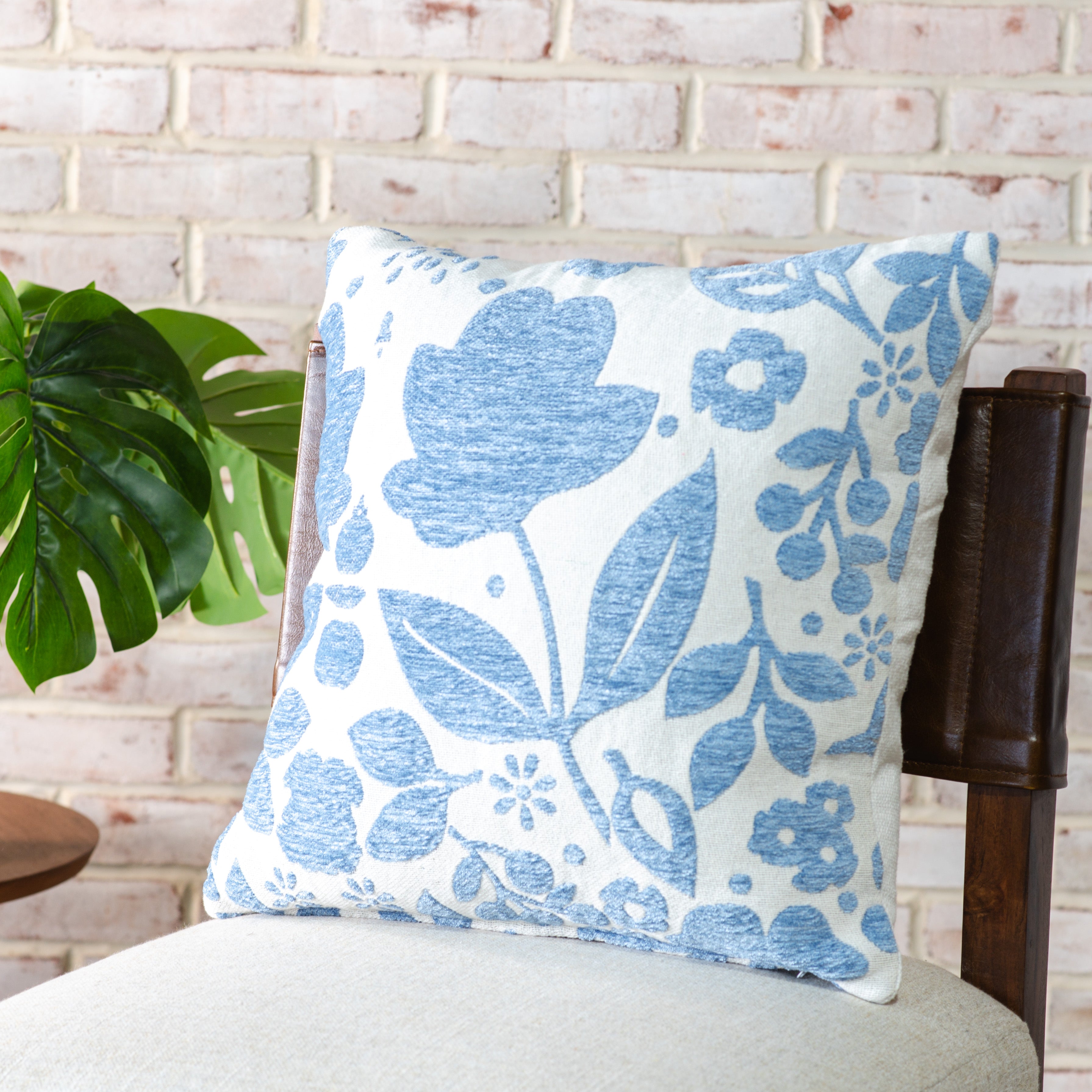 Blue Tulip Pillow
