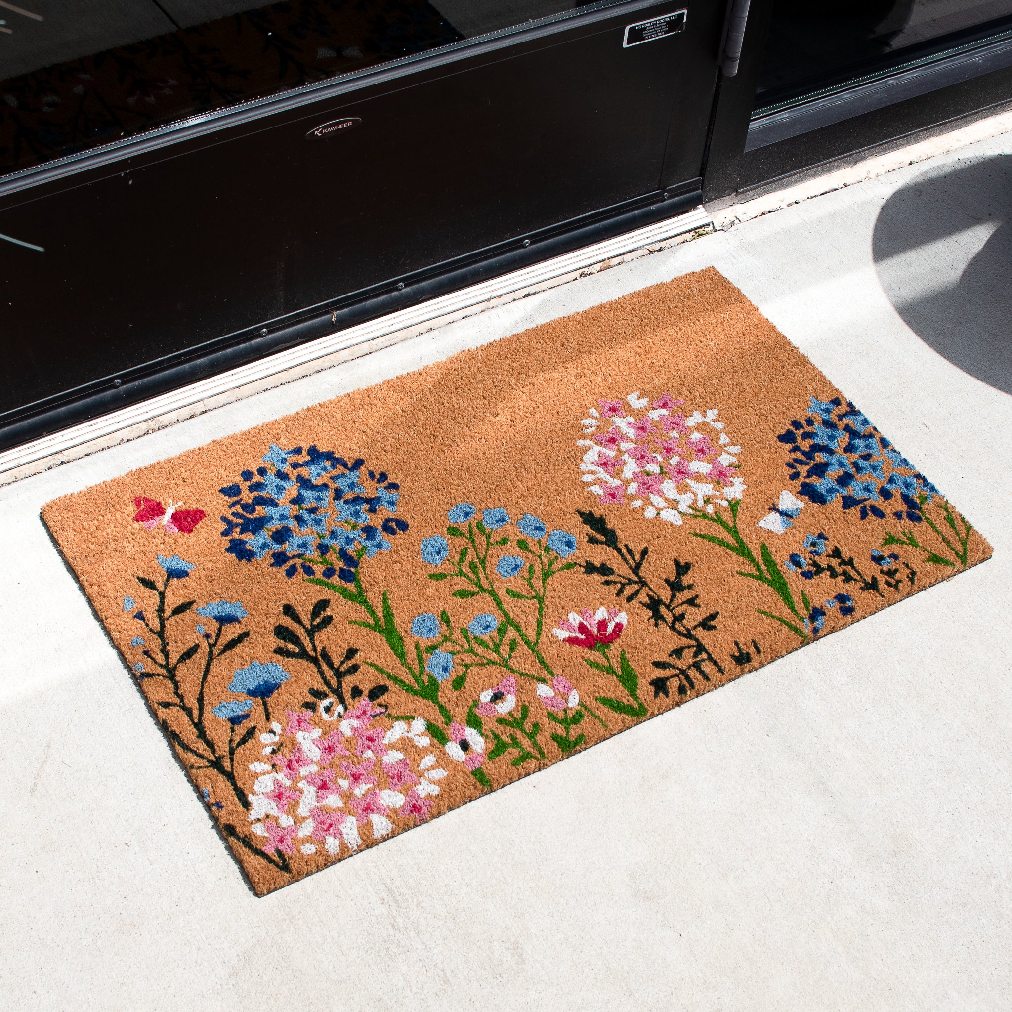 Garden Flowers Doormat