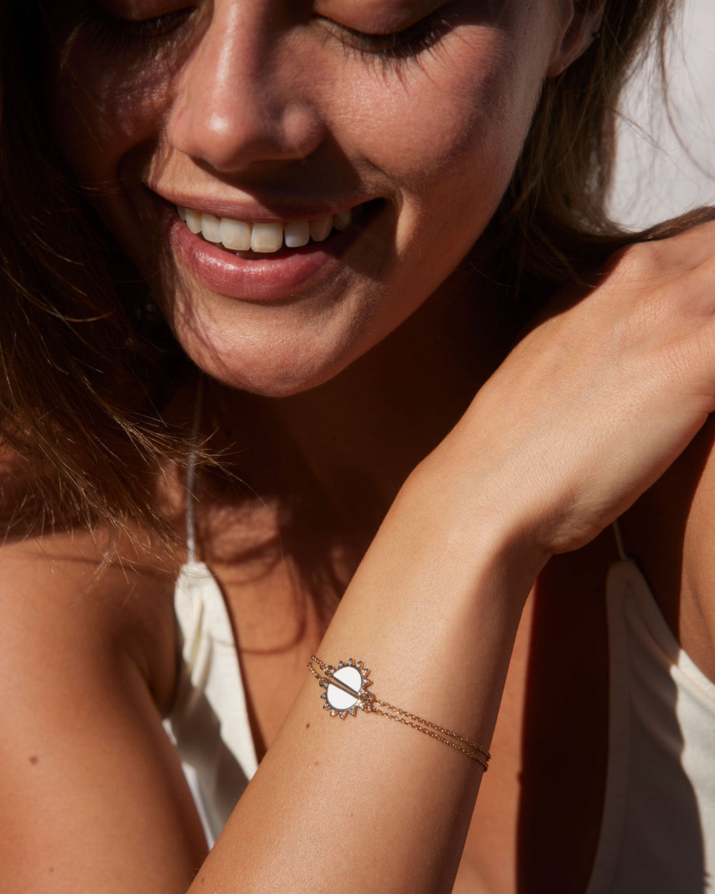 You Are My Sunshine Gold Bracelet Set