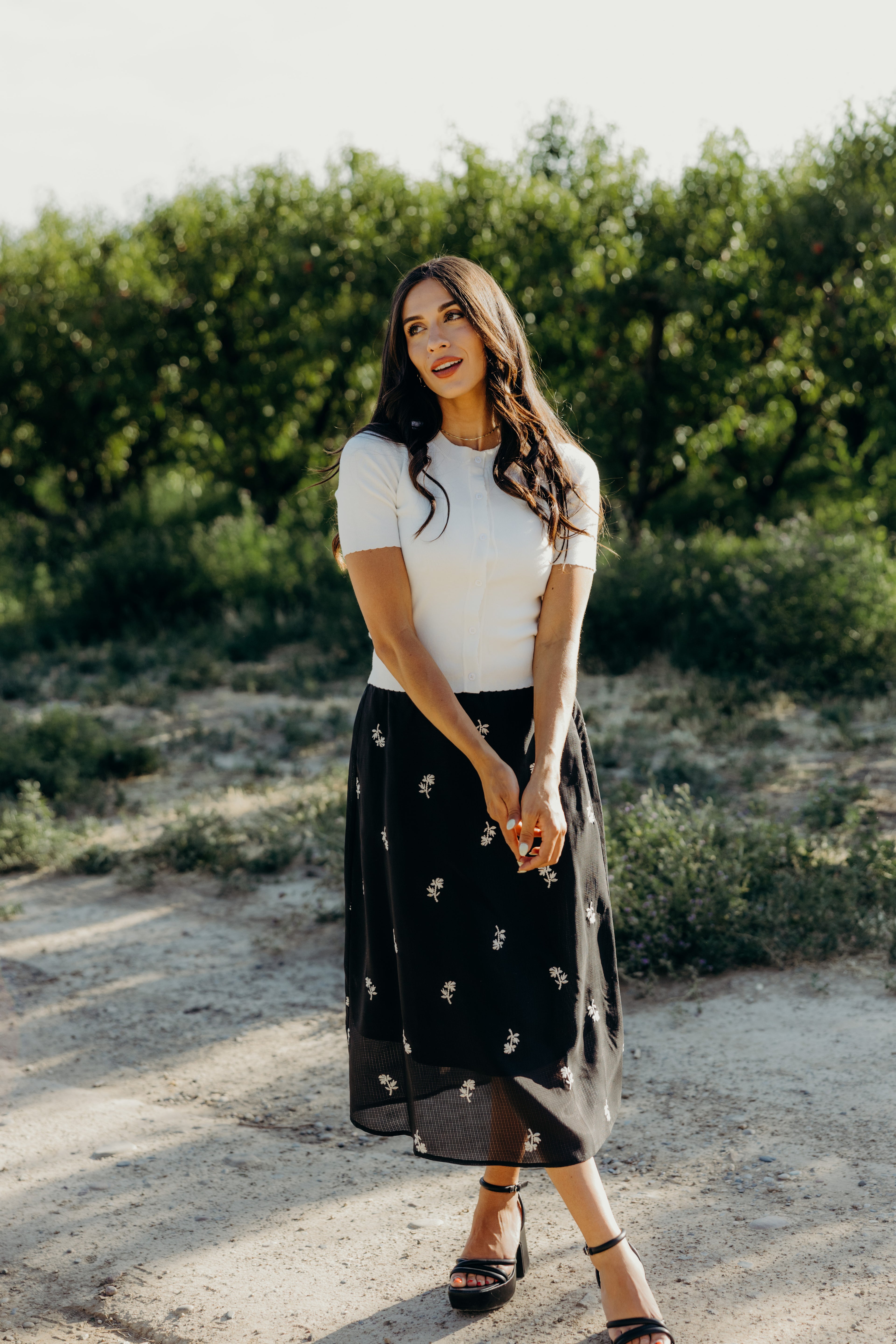 Tulip Tiered Maxi Skirt
