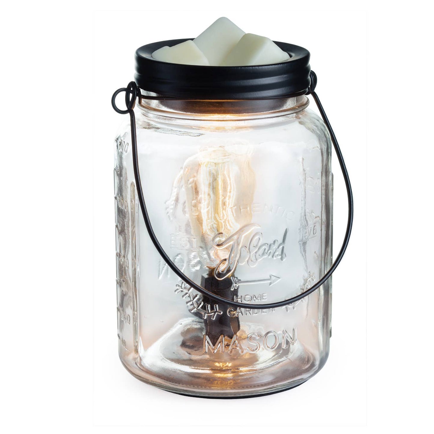 Milkhouse Candle Company - Mason Jar Edison Bulb Wax Melter