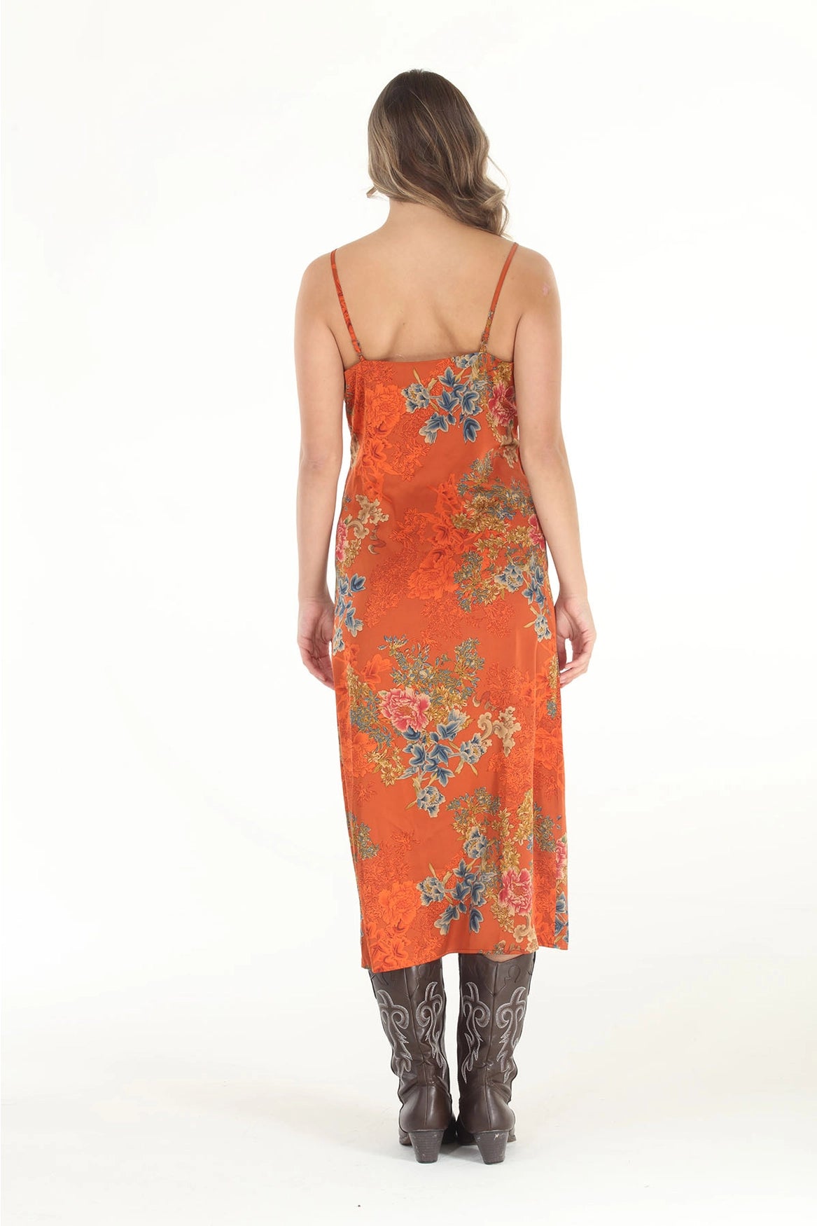 Printed Slip Dress