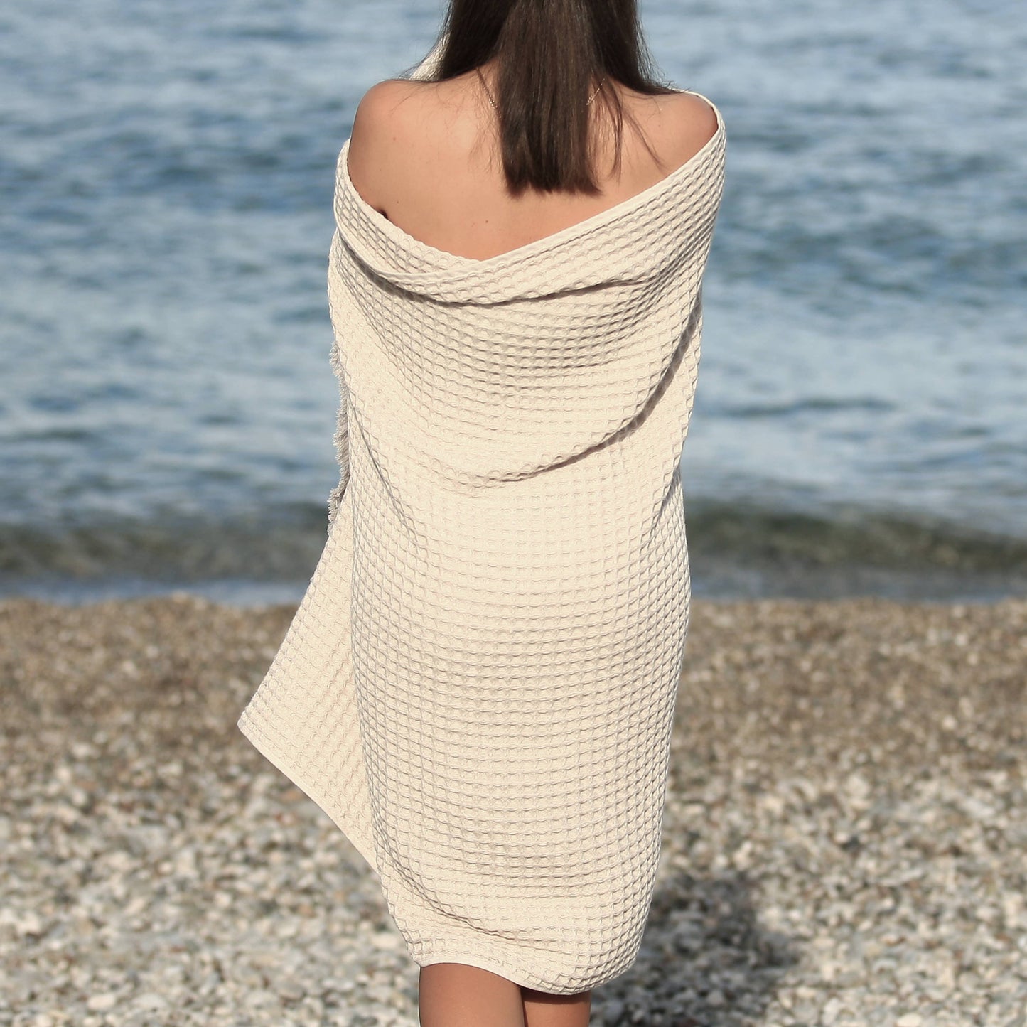 East'N Blue - Lycia Turkish Cotton Waffle Bath Towel