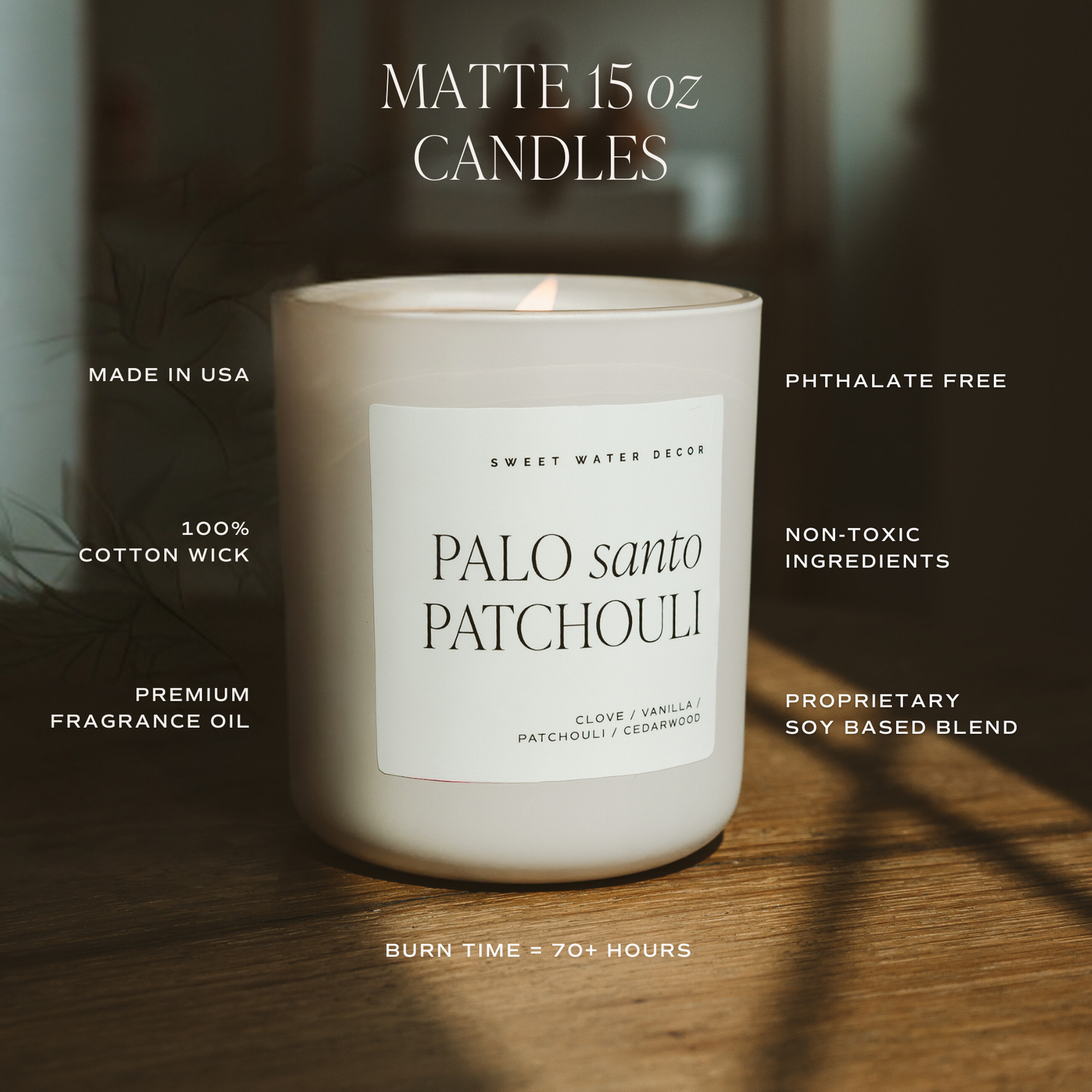 Favorite Sweater 15 oz Soy Candle