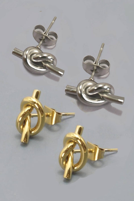 JOSSLYN by wall to wall - 18K STAINLESS STEEL WATERPROOF TARNISH FREE KNOT | 40E305