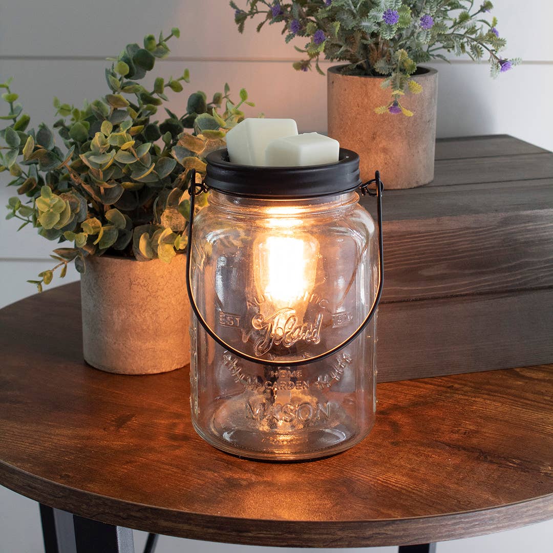 Milkhouse Candle Company - Mason Jar Edison Bulb Wax Melter