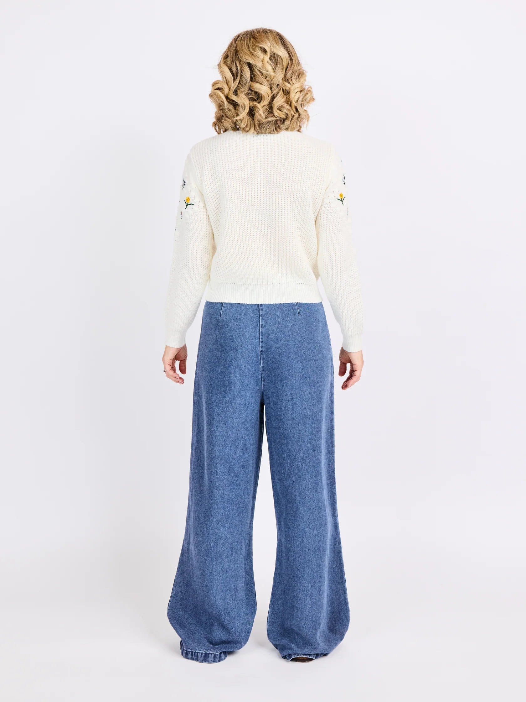 Bettie Embroidered Sweater