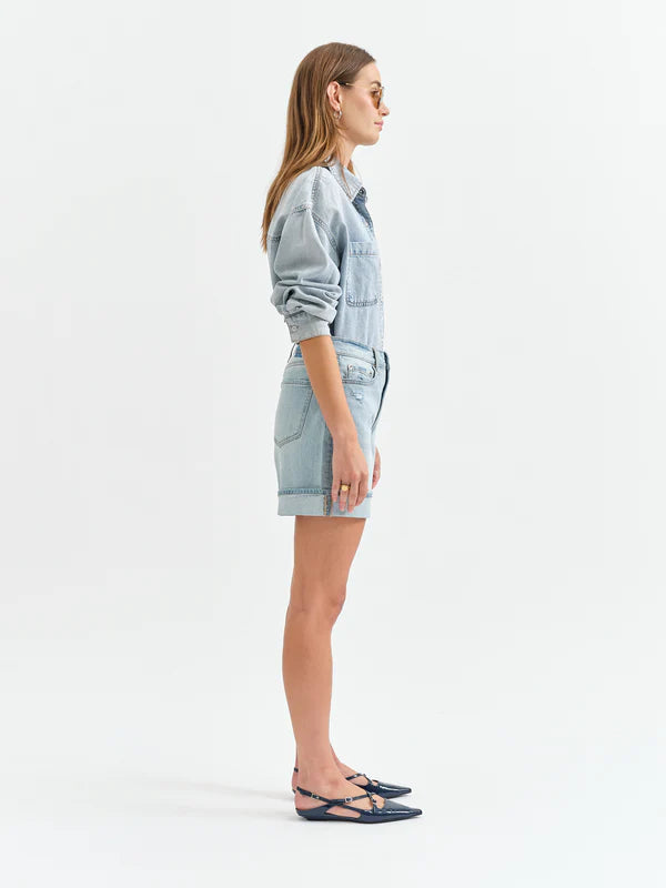 Easy Rider Mid Rise Cuffed Short