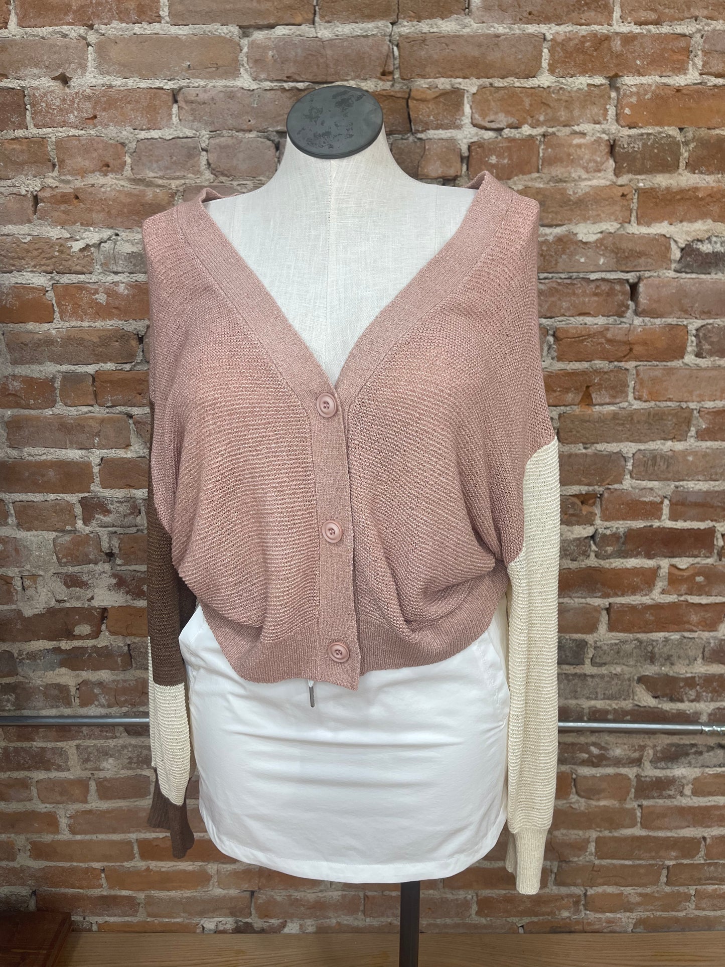 Cleo Colorblock Cardi