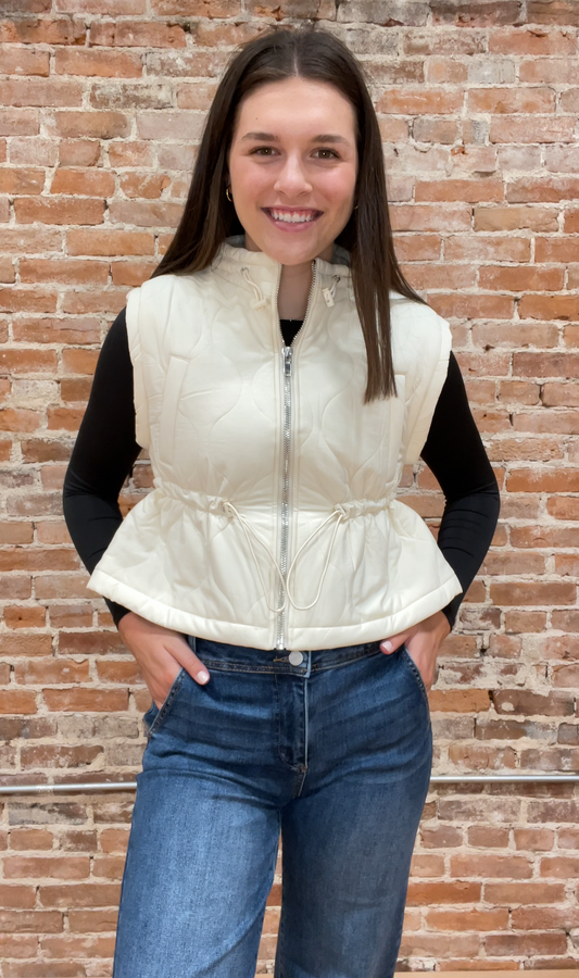 Harlow Quilted Vest