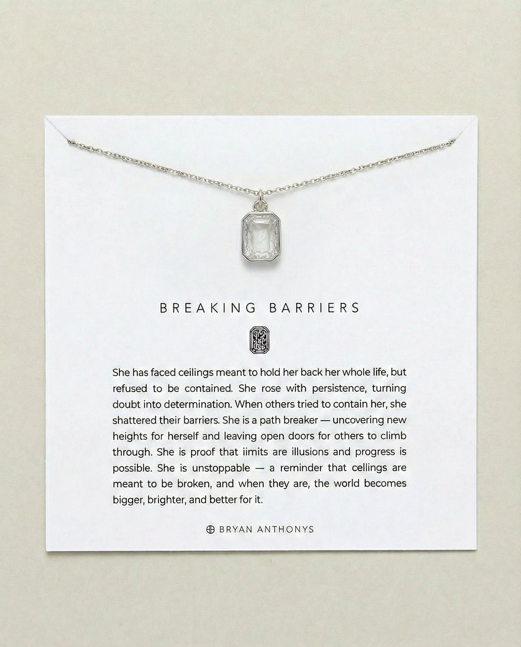 Breaking Barriers Necklace
