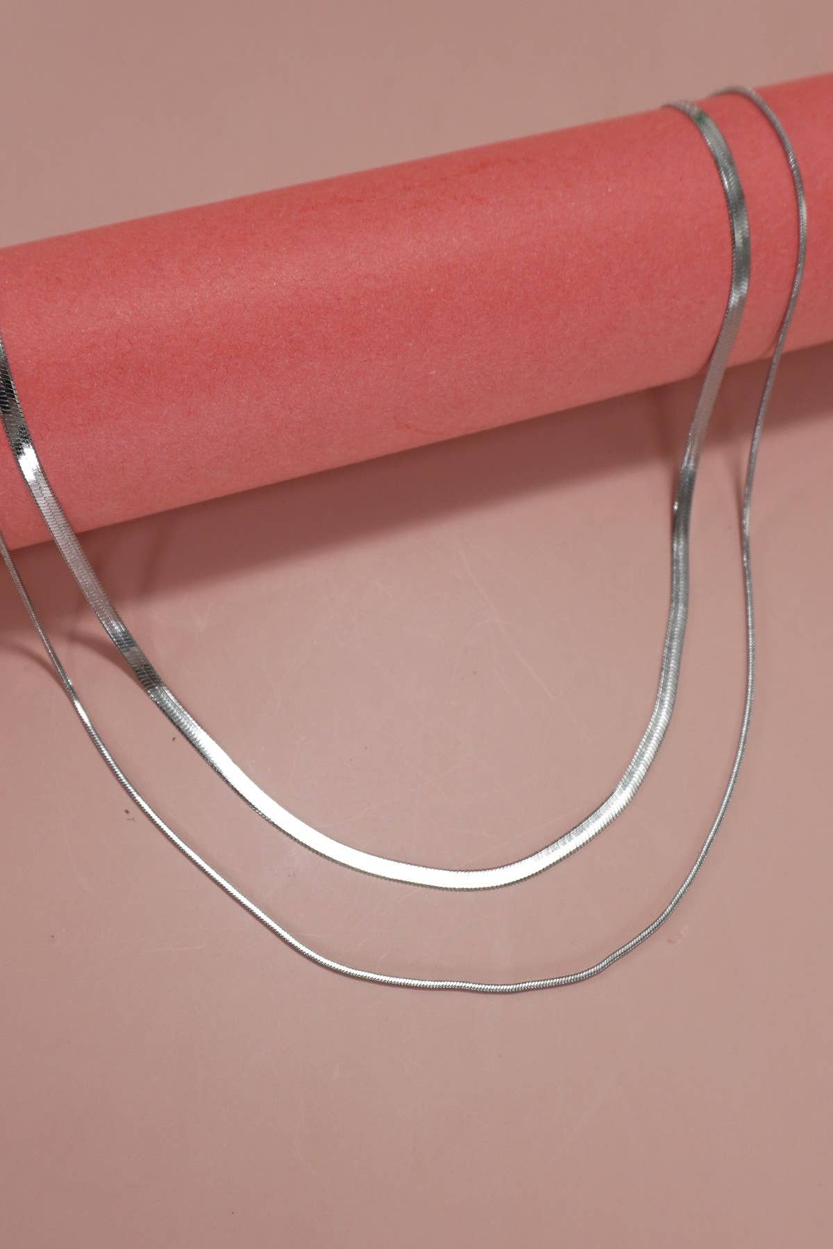 JOSSLYN by wall to wall - STAINLESS STEEL TARNISH FREE  MULTI LAYER NECKLACE | 40NK315