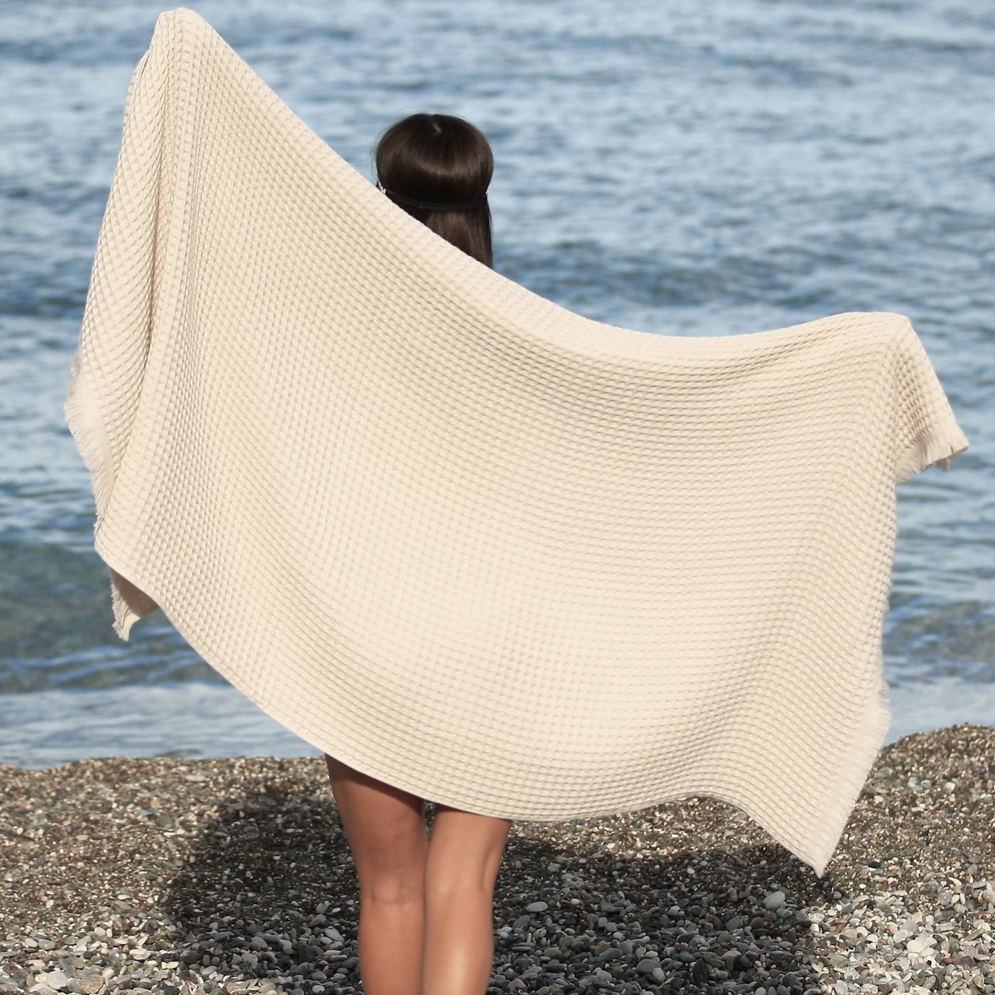 East'N Blue - Lycia Turkish Cotton Waffle Bath Towel