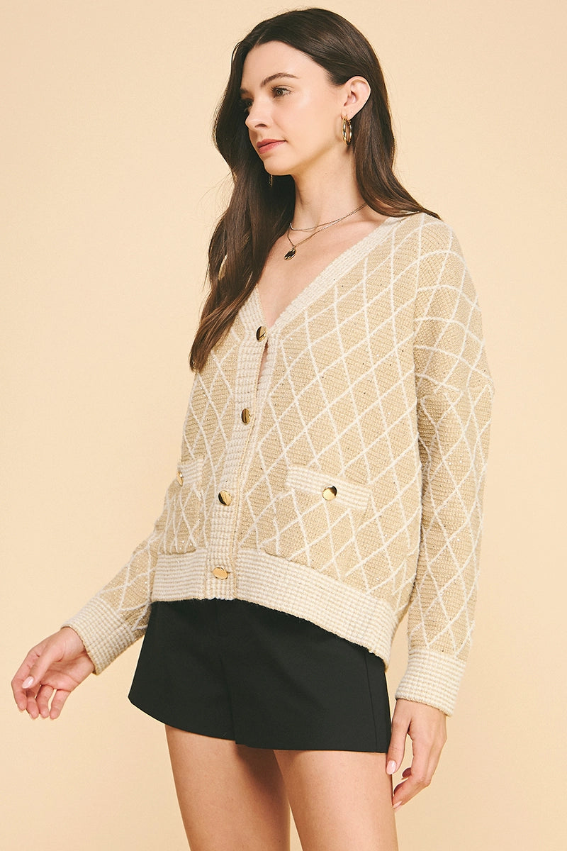 Gold Cardigan