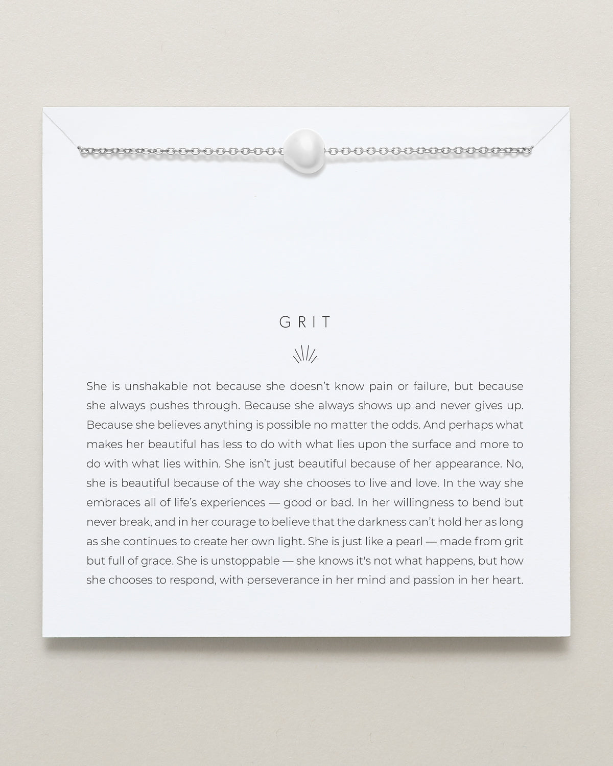 Grit Bundle: Necklace + Bracelet Set