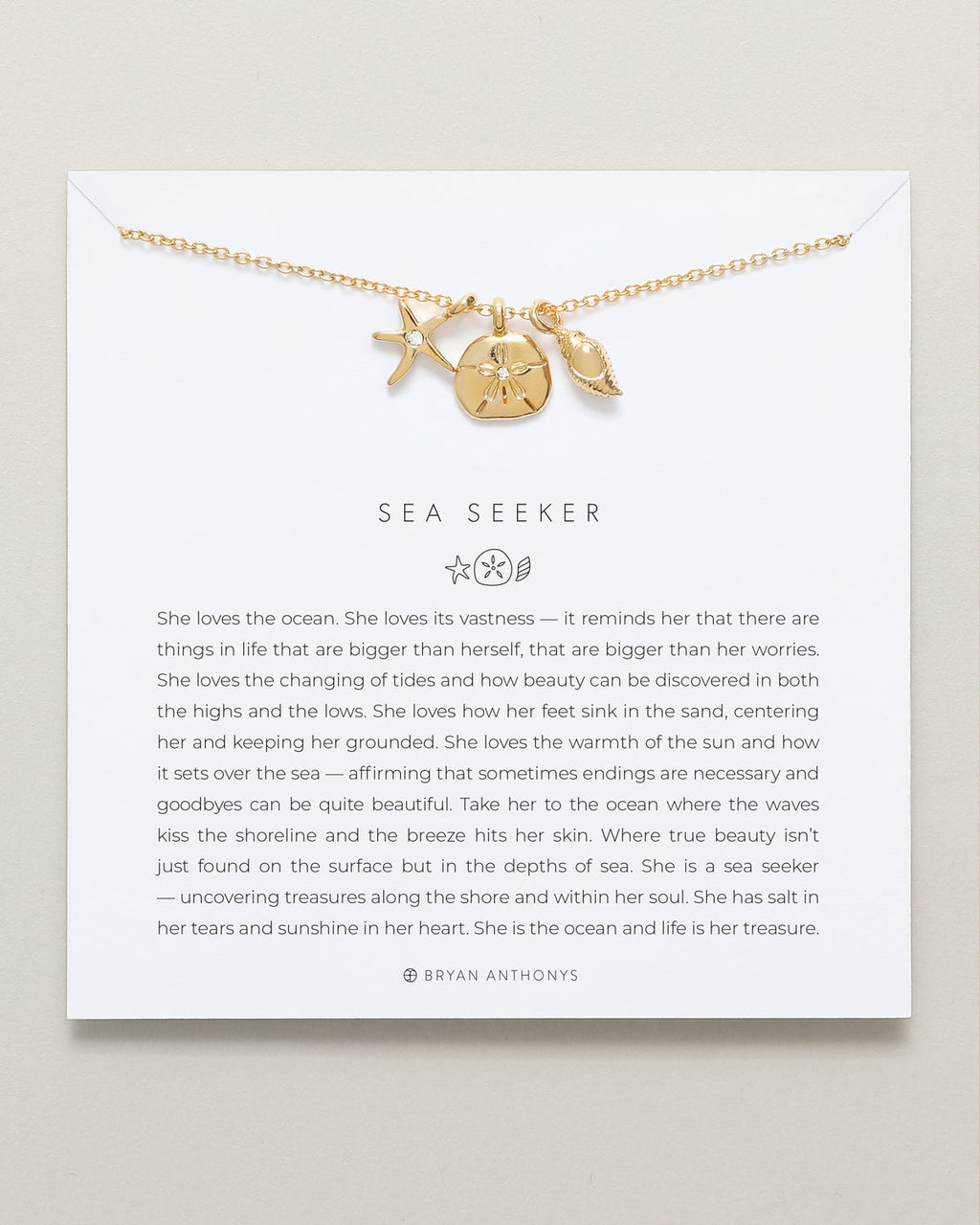 Sea Seeker & Pause Layered Necklace Set