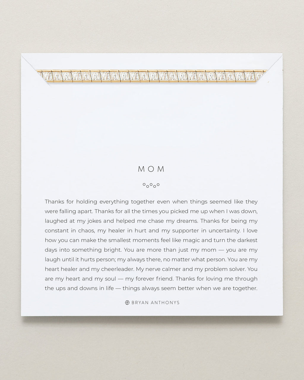 Mom Baguette Tennis Necklace