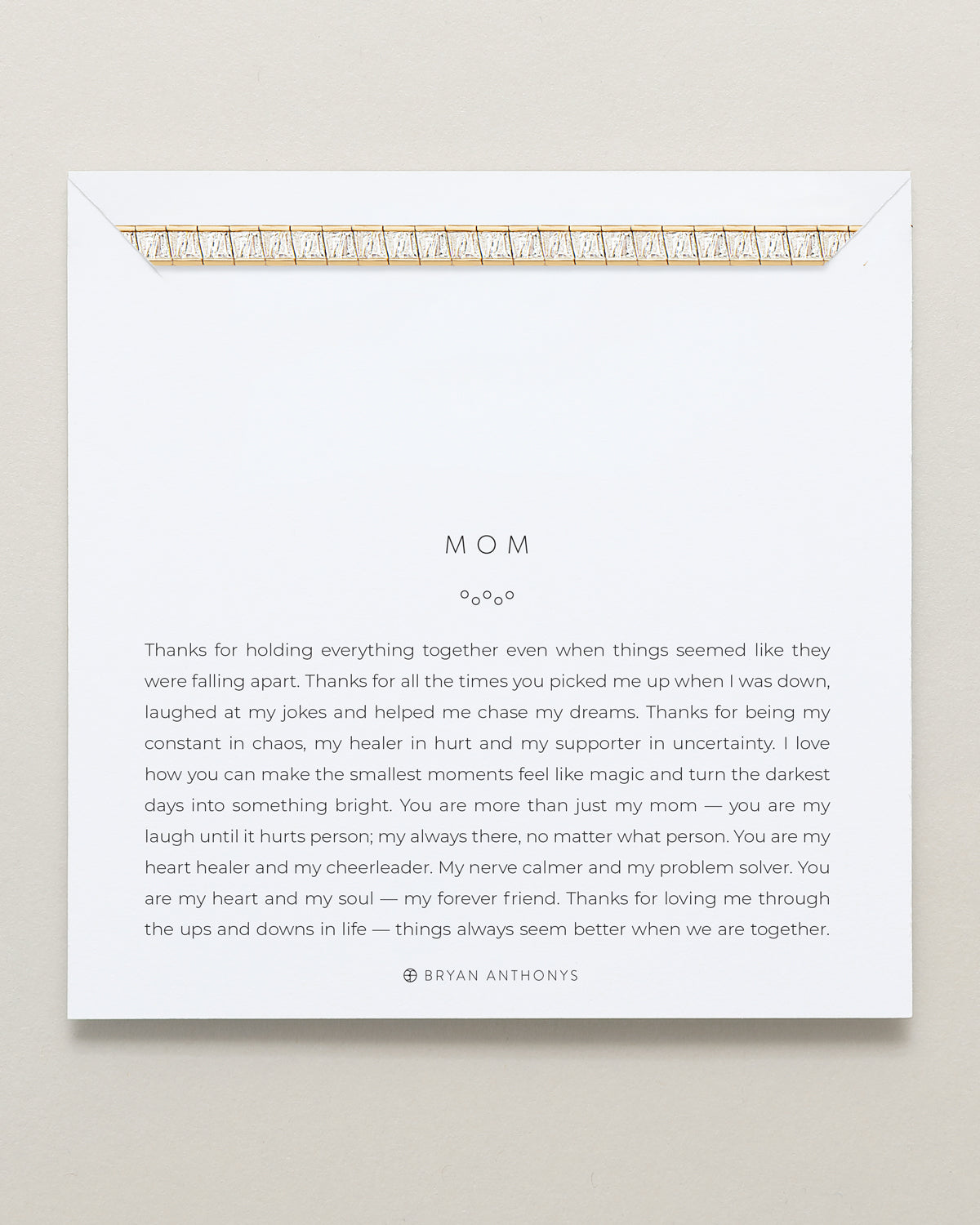 Mom Baguette Tennis Necklace