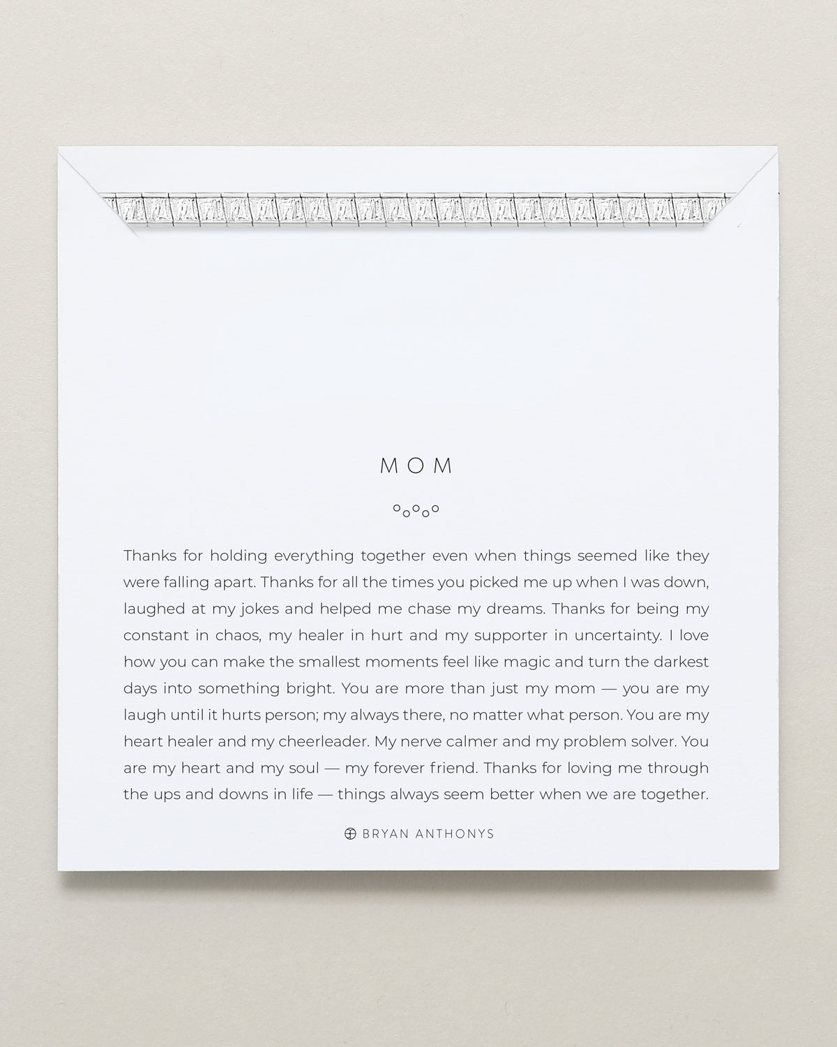 Mom Baguette Tennis Necklace