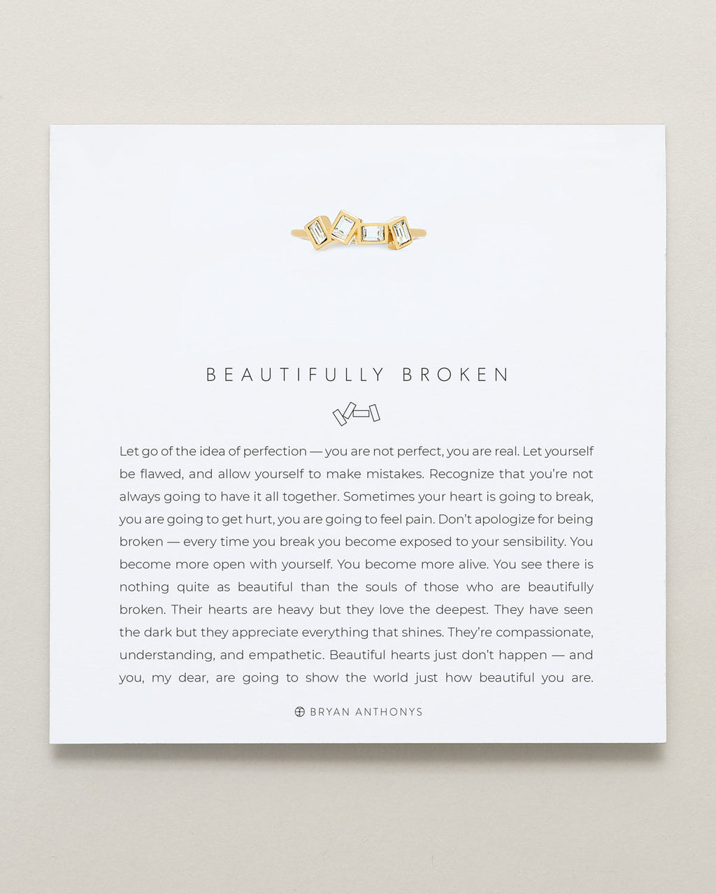 Beautifully Broken Bundle: Necklace + Ring Set